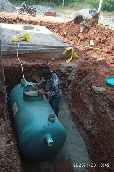 Frp bio septic tank Manufacturer in Madurai